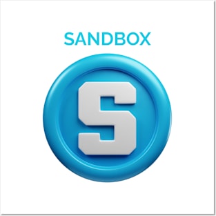 SANDBOX cryptocurrency Posters and Art